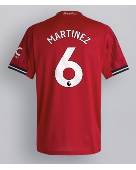 Billige Fotballdrakt Manchester United Lisandro Martinez #6 Replika Hjemmedrakt 2025-26 Kortermet Billige Fotballdrakt Manchester United Lisandro Martinez #6 Replika Hjemmedrakt 2025-26 Kortermet